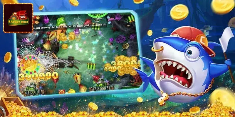 Ưu điểm của các tựa game trong sảnh bắn cá tại bay247